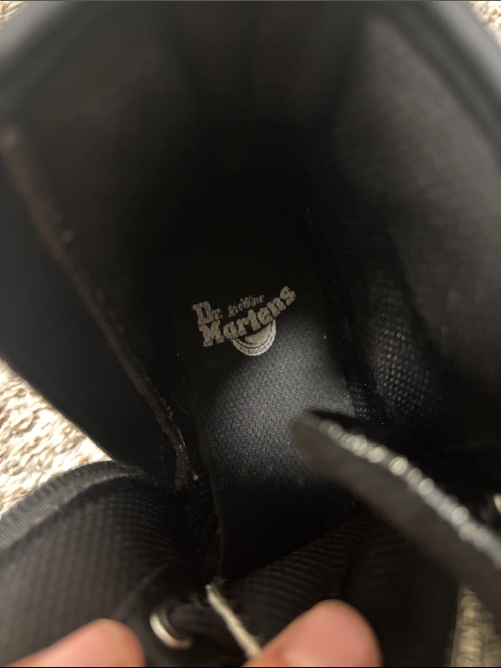 Dr. Martens black glitter boots 13 - Picture 4 of 9